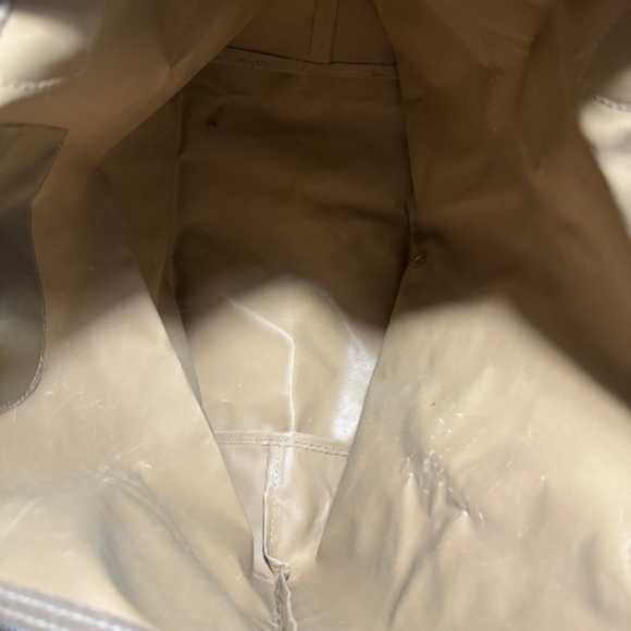 Longchamp large Le Pliage large olive green brown handbag purse tote bag - Picture 7 of 9